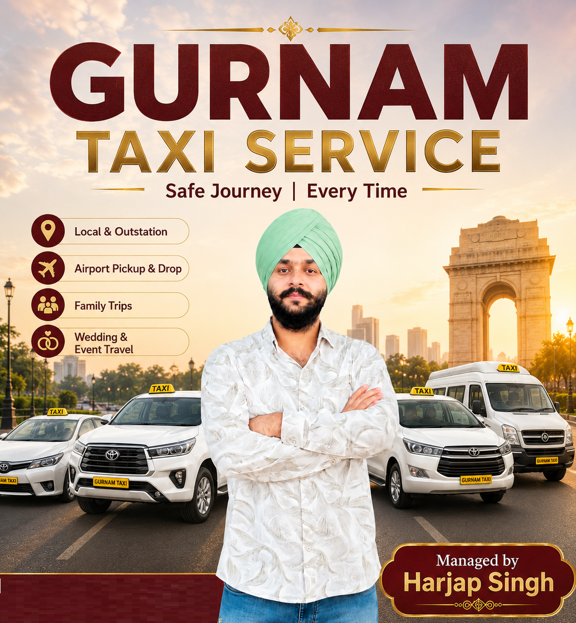 Gurnam Taxi Service Leadership